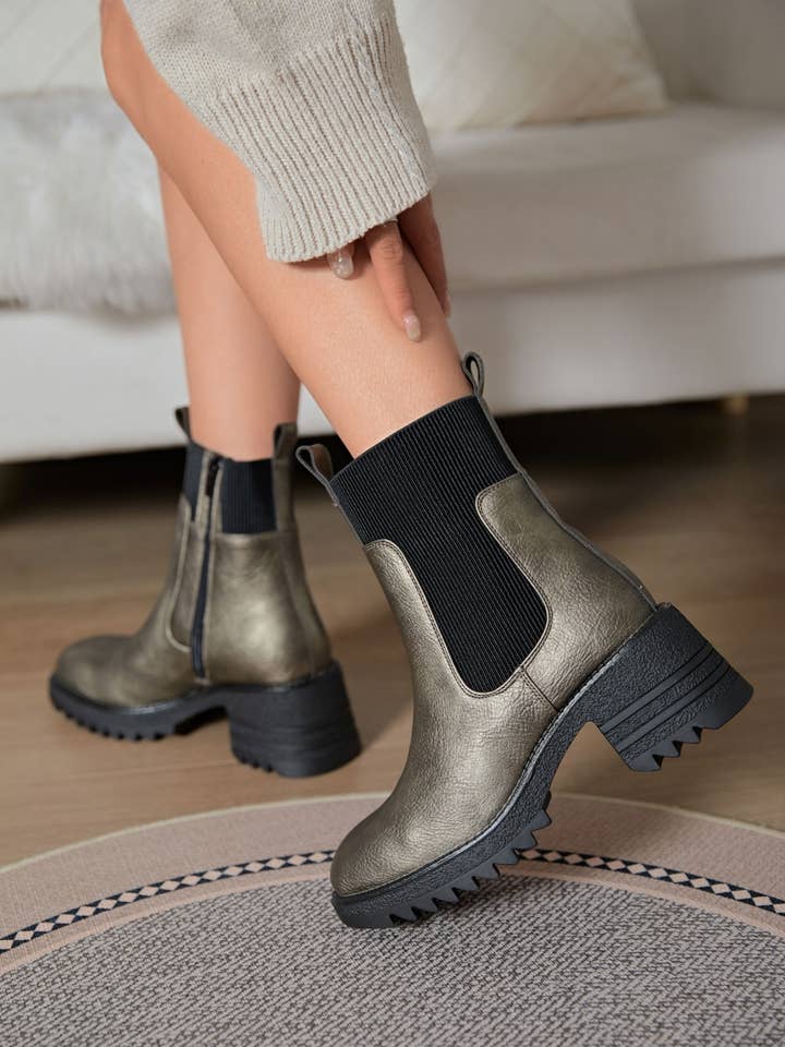 ERYNN - Wholesale Booties - Women's - Thick-soled ankle boots - Esther4