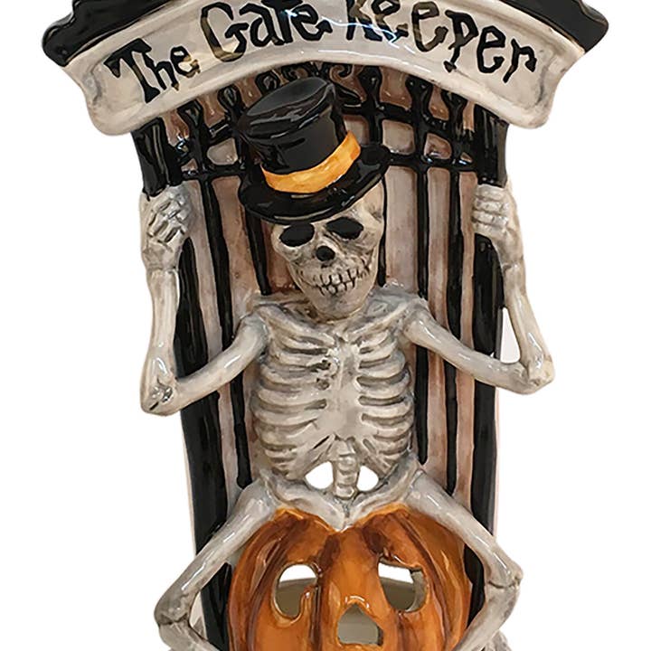 PORTAVELAS CON SOMBRERO GUARDIÁN para venta al por mayor de Blue Sky Clayworks