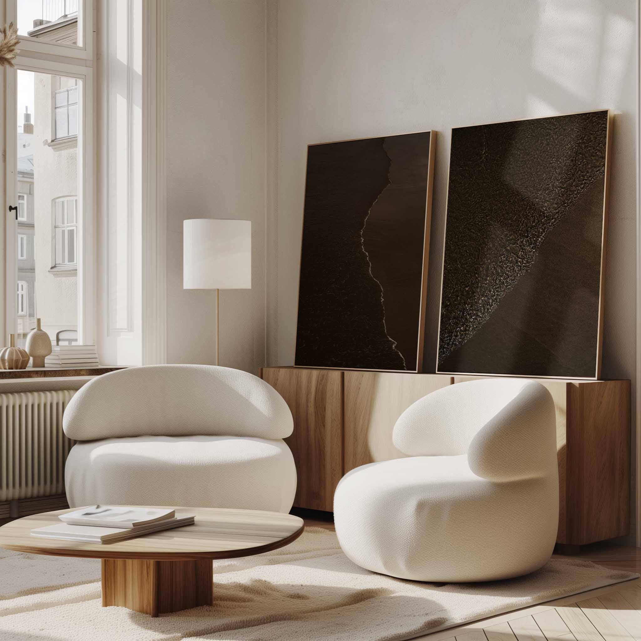 D'LUXE PRINTS - Wholesale Art Print - Bronze Sands II – Coastal Texture Print3