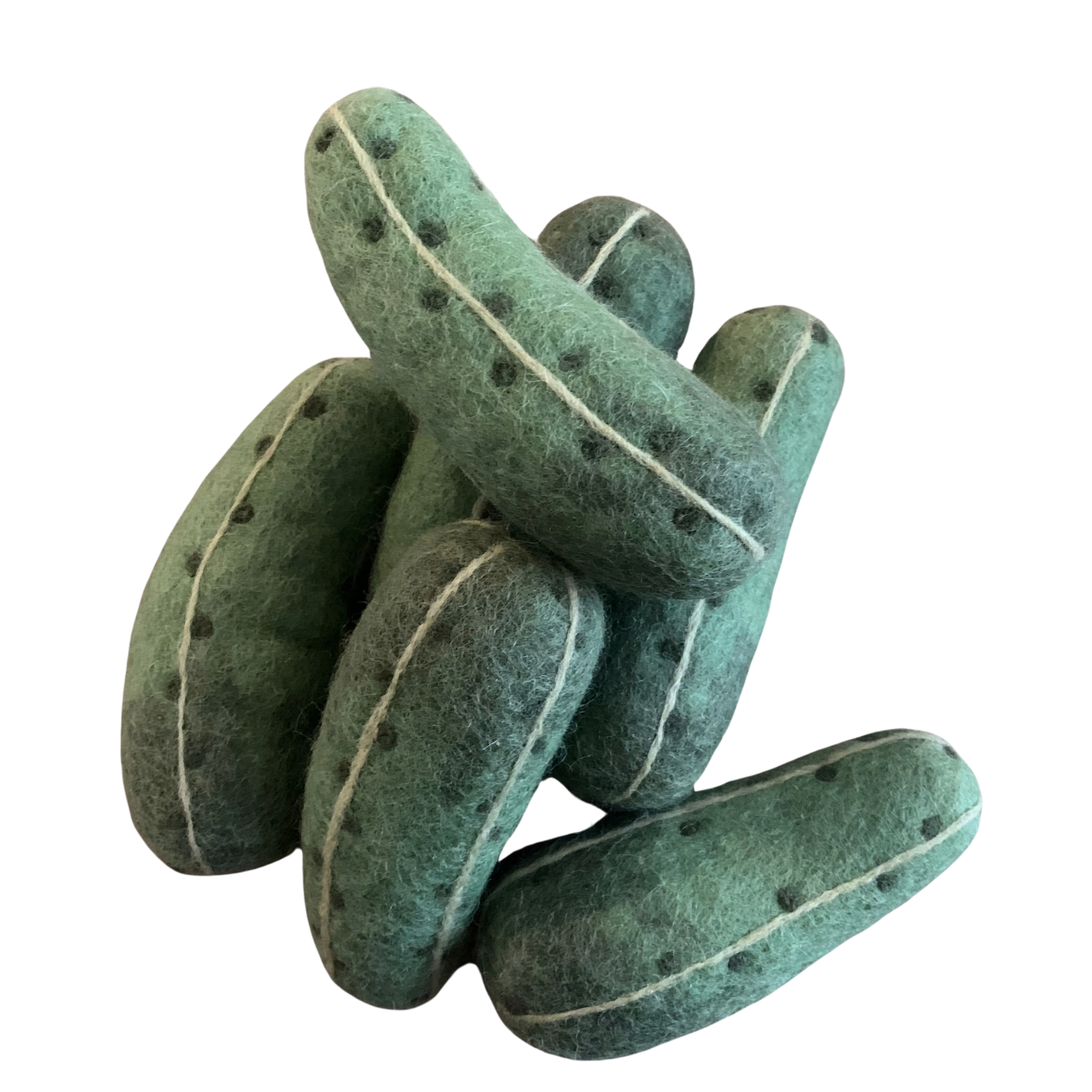 Ciao Gatto Cat Market - Wholesale Pet Toy - Cat - Exclusive Ciao Gatto Needle Felted Dill Pickle4