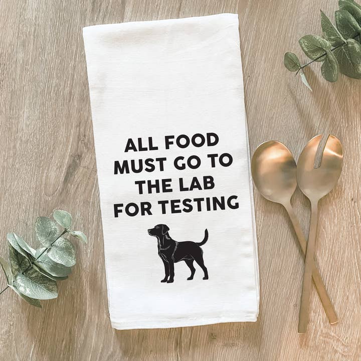 Dog Lab - Geschirrtuch aus Baumwolle für den Großhandel von Lissi Designs