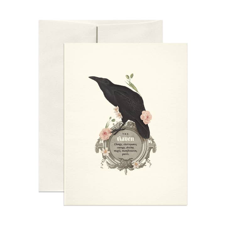 Open Sea - Wholesale Everyday Greeting Card - The Raven Symbolism Card