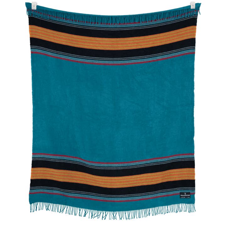 Sackcloth & Ashes - Wholesale Throw Blanket - Yellowstone Teal