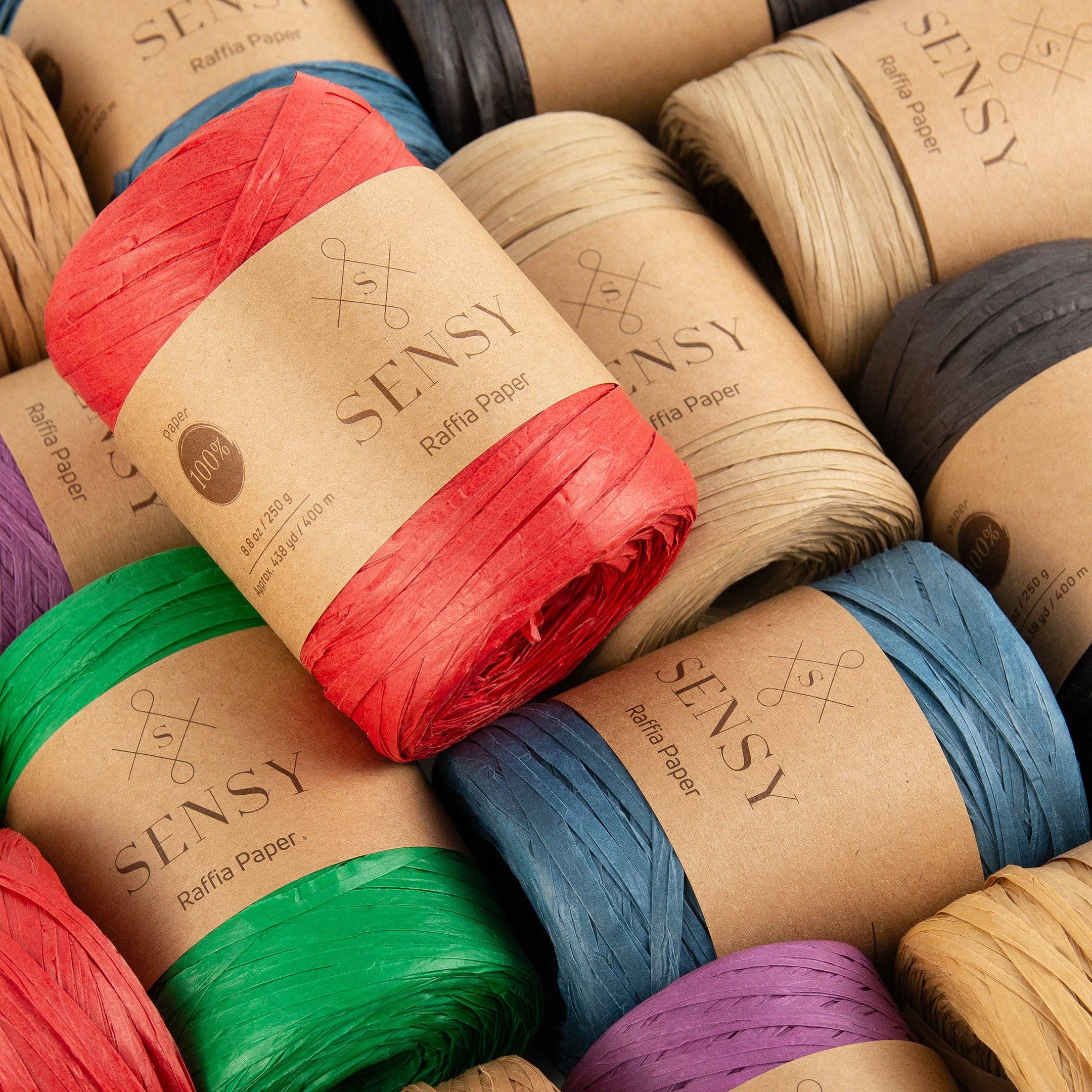 Sensy – wholesale Band – Sensy Premium 438 yards %100 pappersraffia10