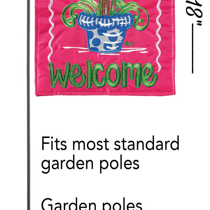 Magnolia - Wholesale Flag - Welcome Topiary1