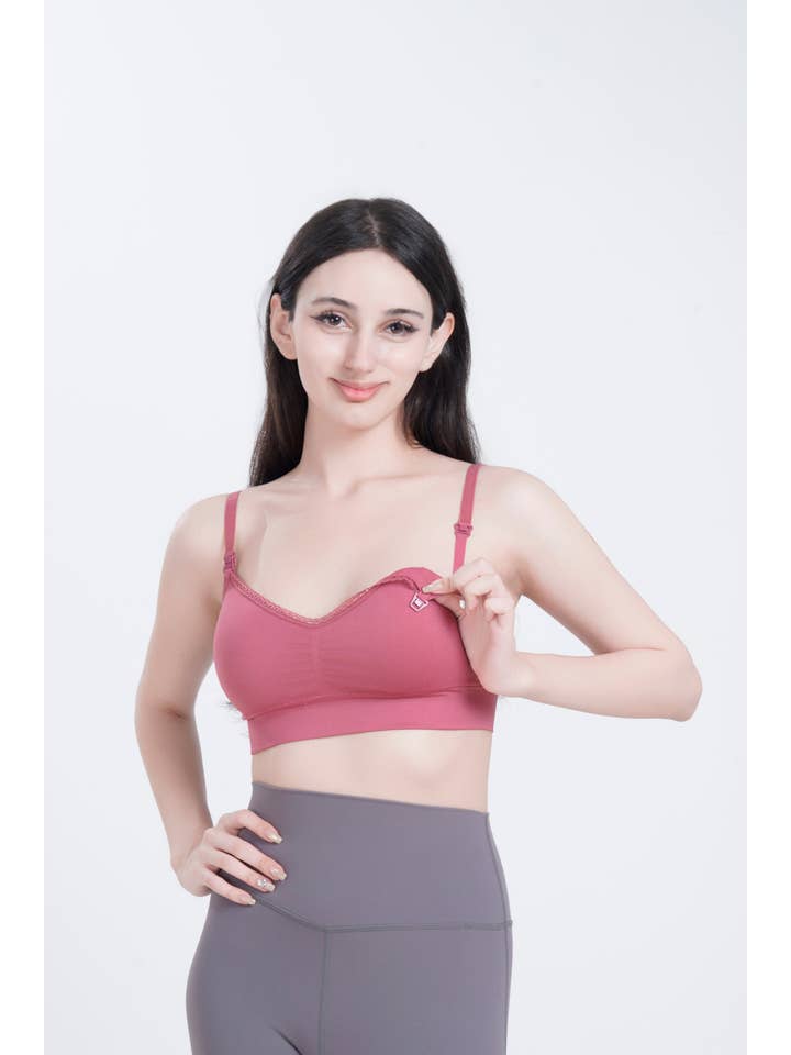 Under Control – wholesale Nursing bra – Maternity – Classic Lace Trim Nursing Bra 4 Pack7