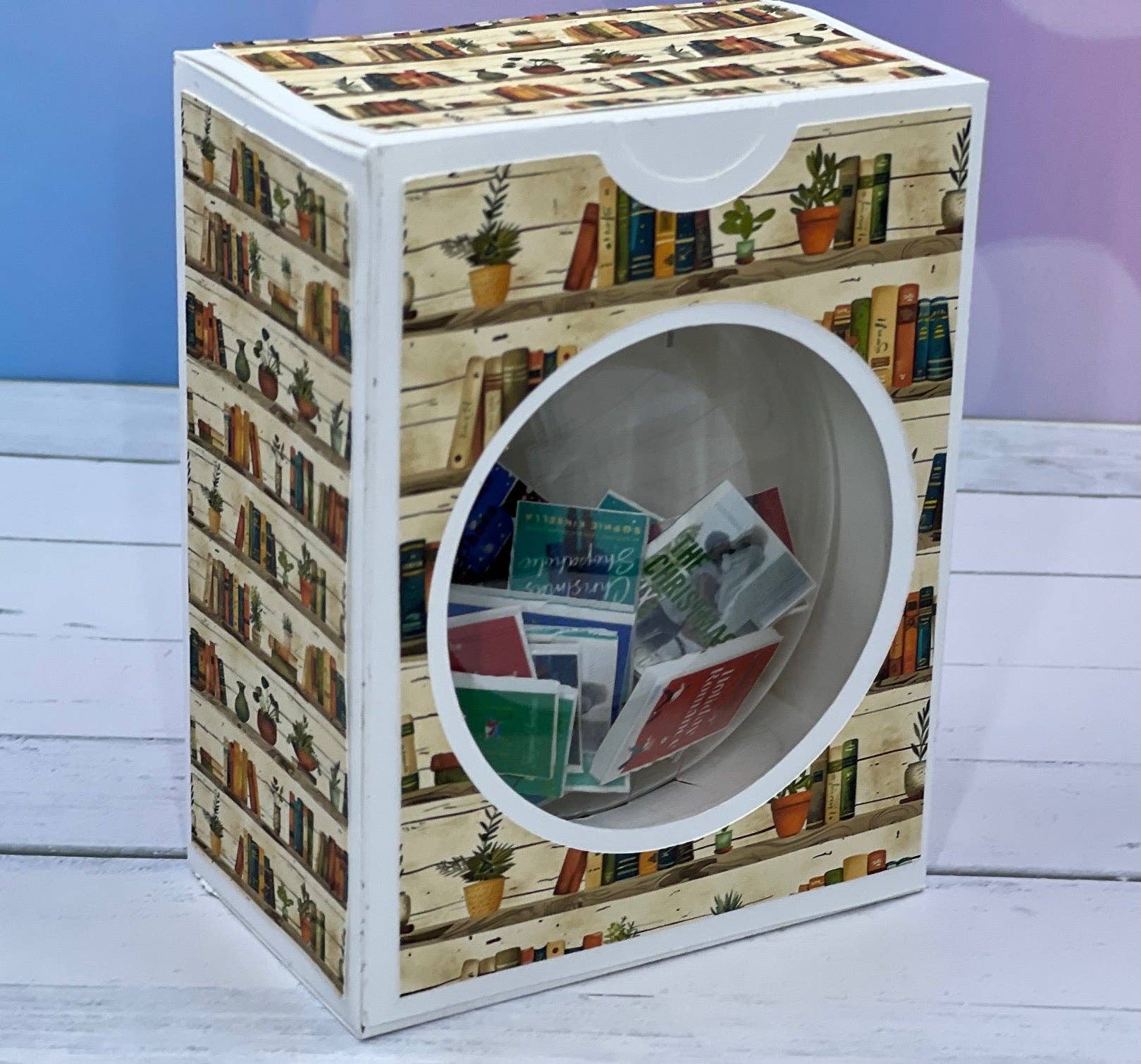 Nans Tees - Wholesale Ornament - Miniature Books Holiday Ornament | 20 Christmas-Themed Titles | 3.15" Transparent Flat Ornament with Bookish Gift Box7