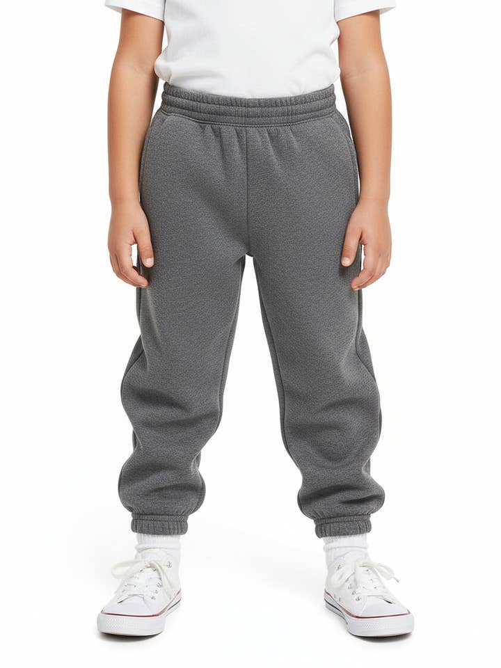 Unisex Fleece Sweatpants D Grey 2/3-16 for wholesale on Faire1