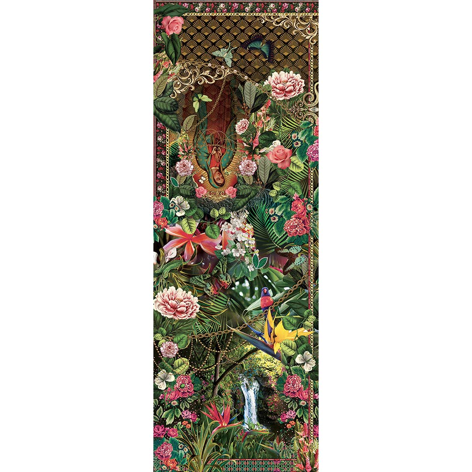 BROKANTE – wholesale Halsduk - Dam – Stor kashmirsjal 200x70cm, tryck MARIE1