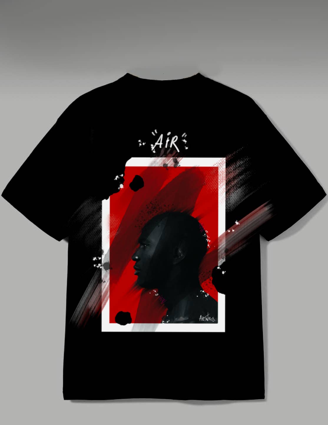 Artwhos - Wholesale Screen Printed T-Shirt - Unisex - Air