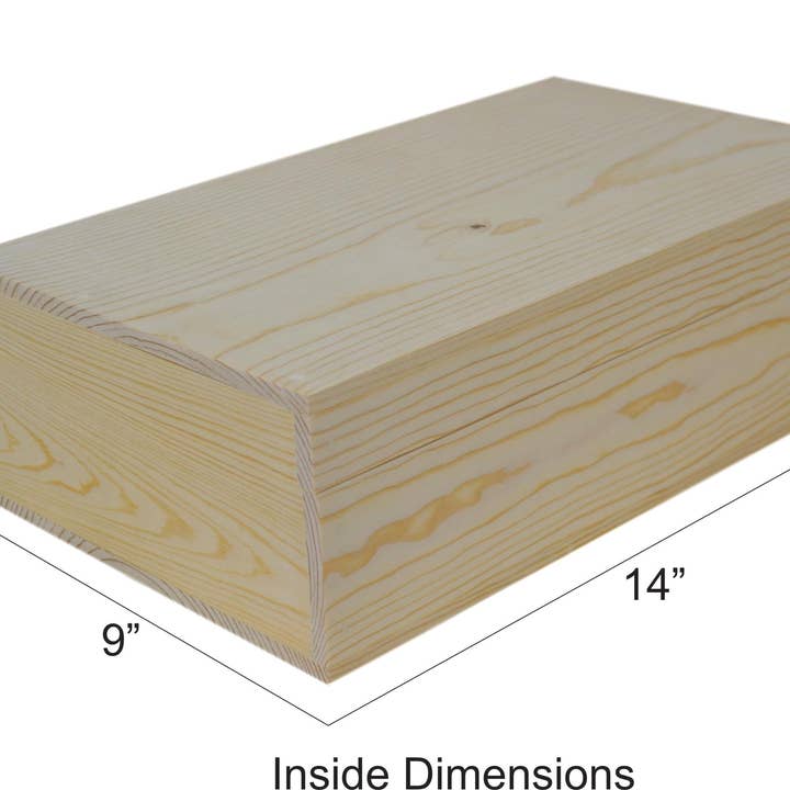 Poole & Sons Inc. - Wholesale Decorative Box - Wooden Special Occasion Box (Bulk)