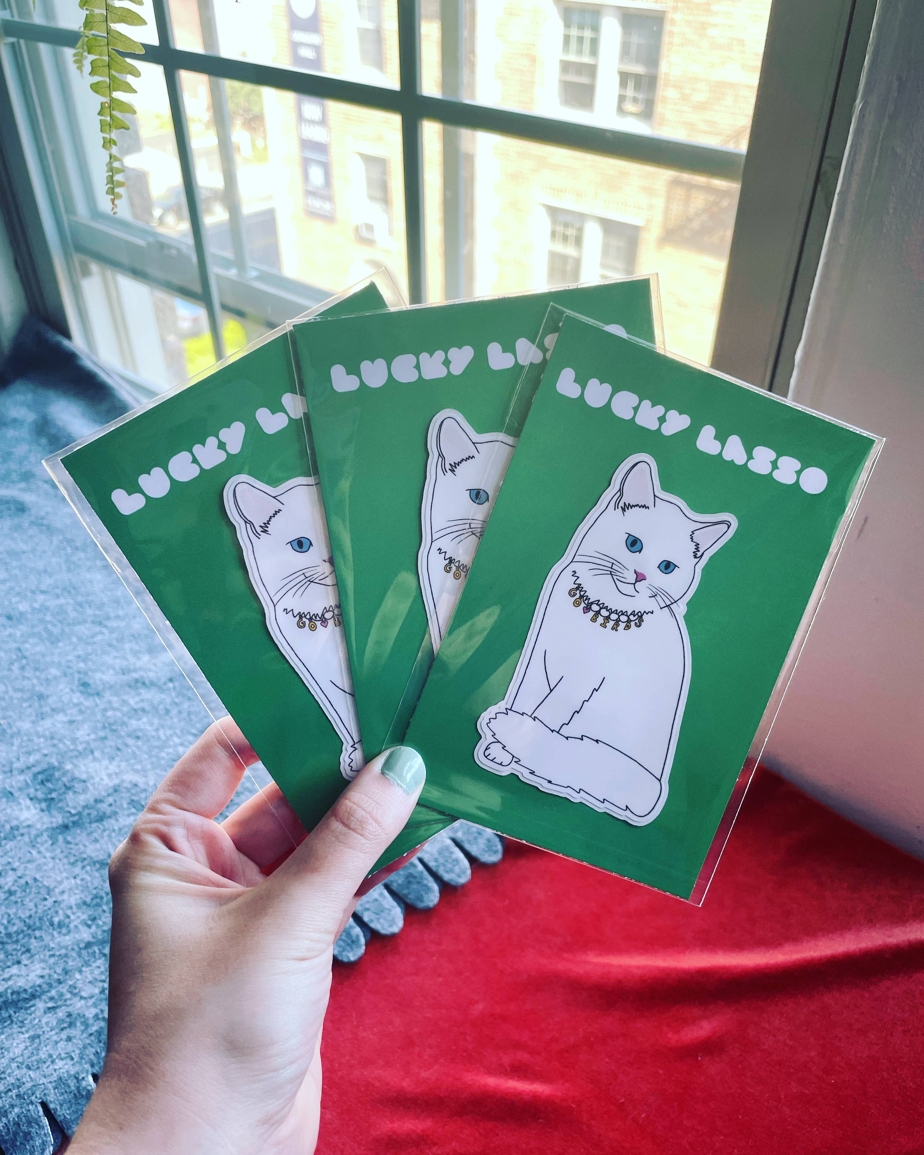 Lucky Lasso - Wholesale Sticker - Go Birds sticker1