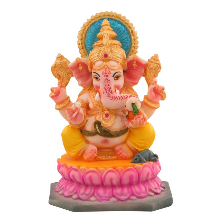 Ancientveda - Wholesale Decorative figurine - GANESH JI (6")0