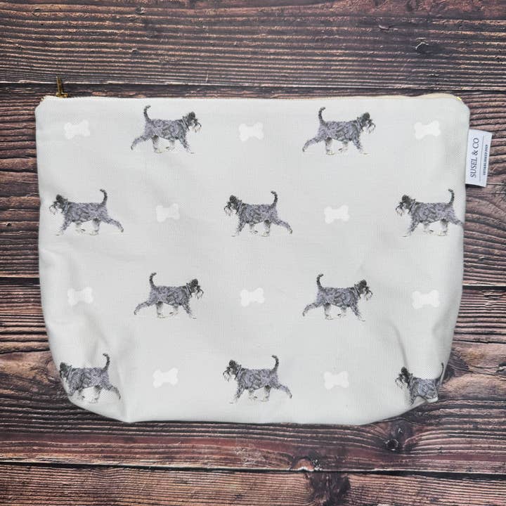 Schnauzer - Wash Bag for wholesale by Susel & Co