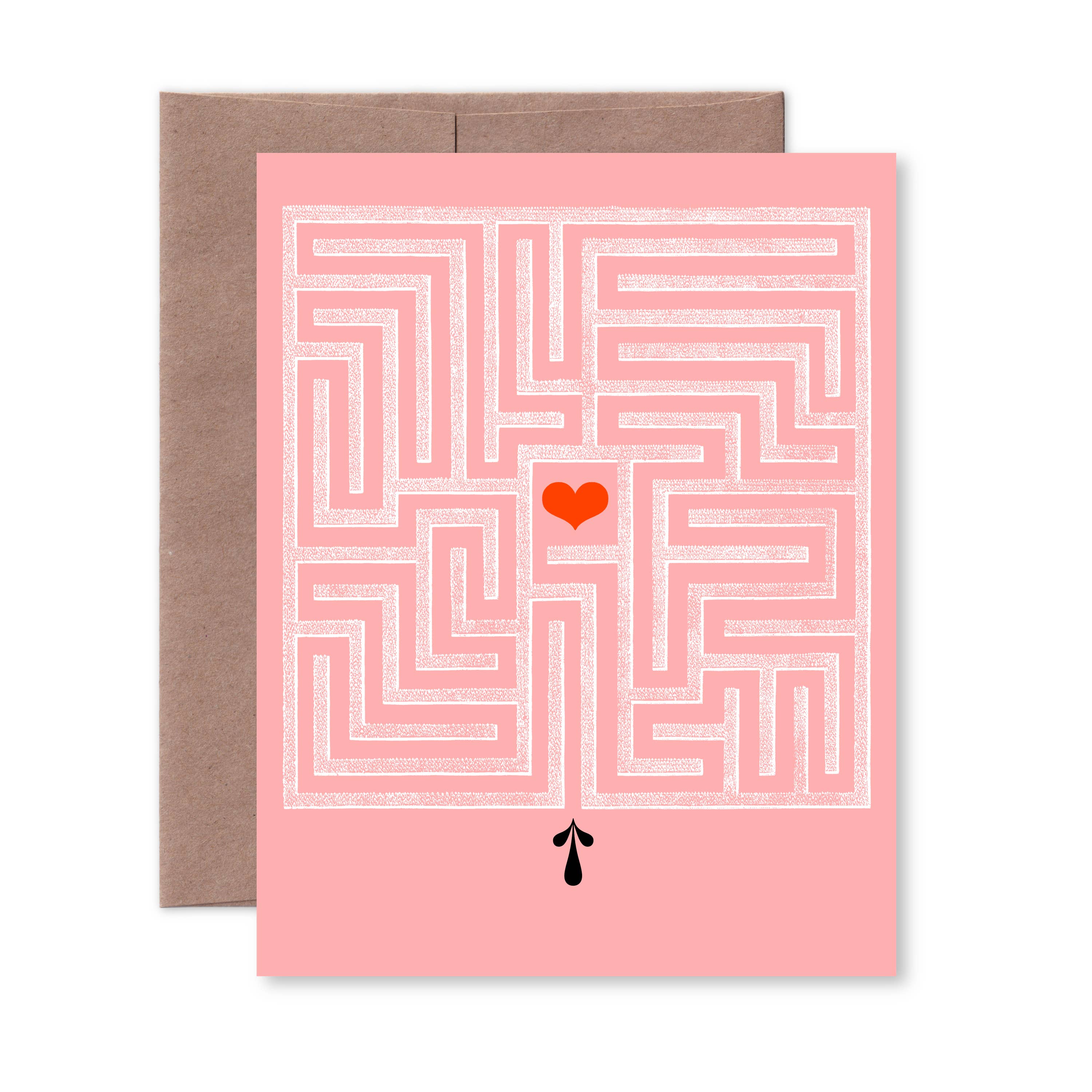 Pictrix Design - Wholesale Love Card - "Enter here" A2 notecard4