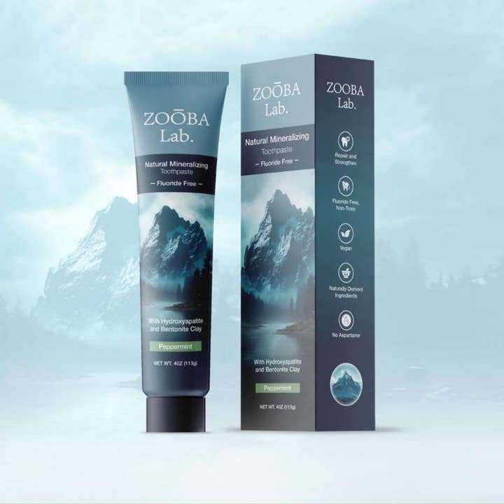 ZOÅŒBA Lab. - Wholesale Toothpaste - ZOOBA Lab Natural Fluoride-Free Mineralizing Toothpaste