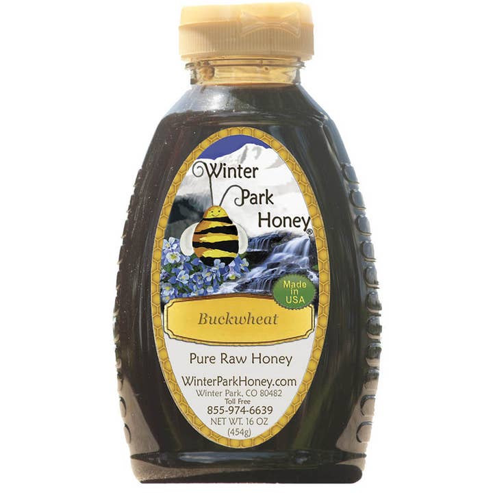 Winter Park Honey – Engroshandel Honning – Boghvede honning - 16 oz | Winter Park honning (ren rå)