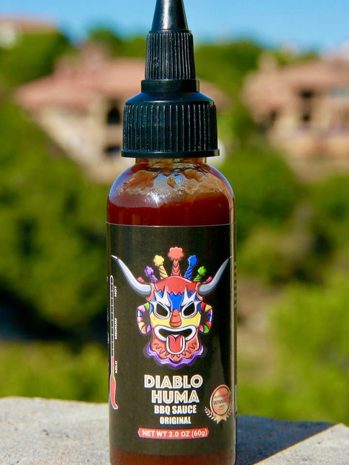 Diablo Huma BBQ – Mini Original 2.0oz for wholesale by Diablo Huma BBQ Sauce