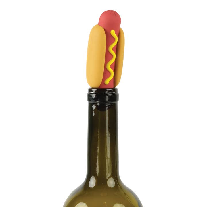 Fred & Friends - Wholesale Wine Stopper - Wine Wiener - Hot Dog Bottle Stopper