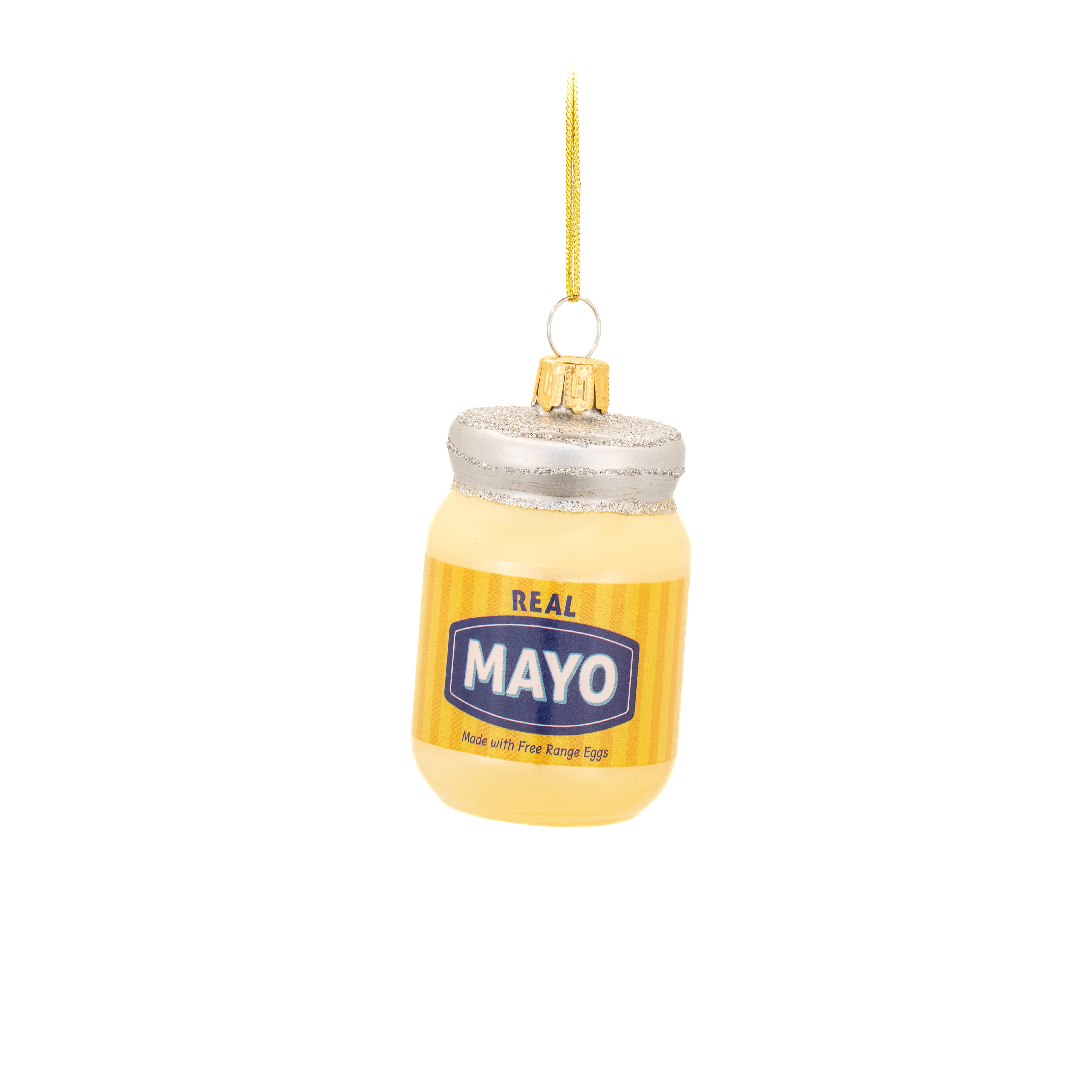 Sass & Belle Europe - Venta al por mayor Decoración navideña - Bola de Navidad con forma de tarro de mayonesa0
