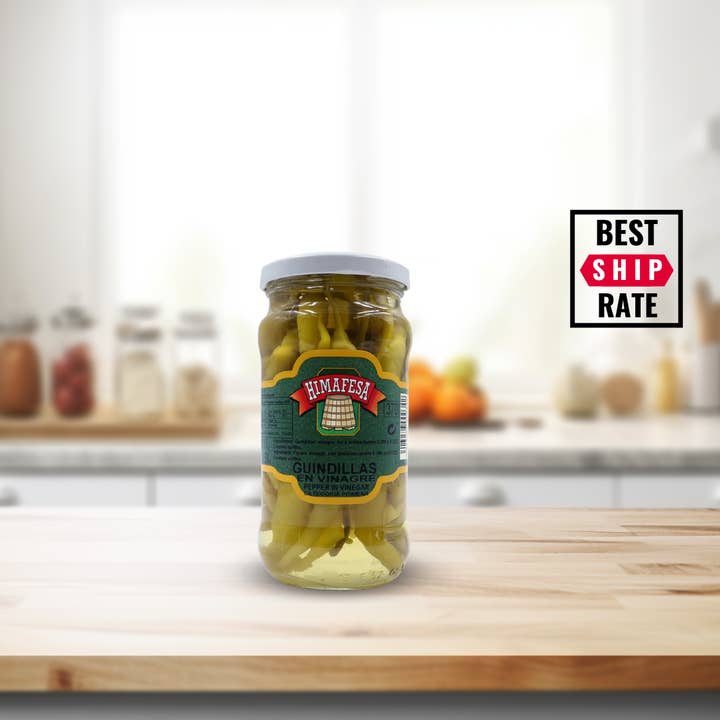 Himafesa Basque Peppers in Vinegar 340 g – 12/case for wholesale by Casacella Foods