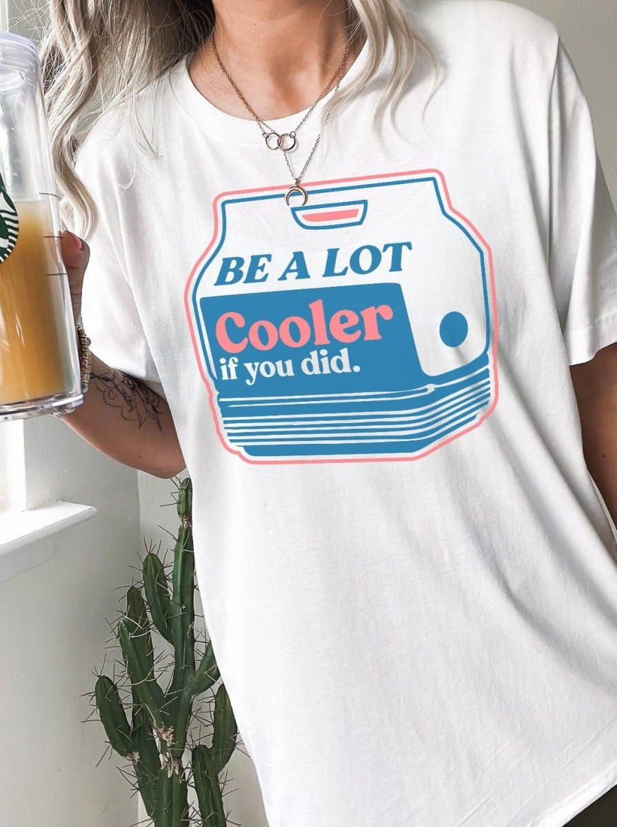 Wit Zou Veel Cooler Zijn Als Je Het Deed | Dames T-Shirt | Ruby’s Rubbish® voor groothandel op Faire1