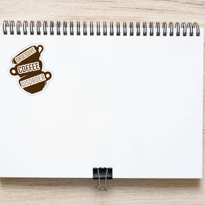 Coyote Color – Großhandel Aufkleber – OCD Zwanghafte Kaffeestörung Vinylaufkleber Abziehbild4