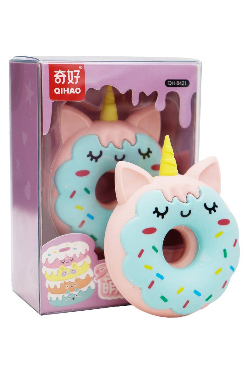 SURTIDO Borrador 3D Jumbo Kawaii de Animales en Forma de Donut de venta al por mayor en Faire2