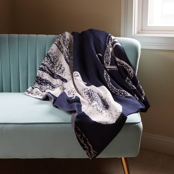 THOMASPAUL - Wholesale Throw Blanket - OCTOPUS THROW MARINE
