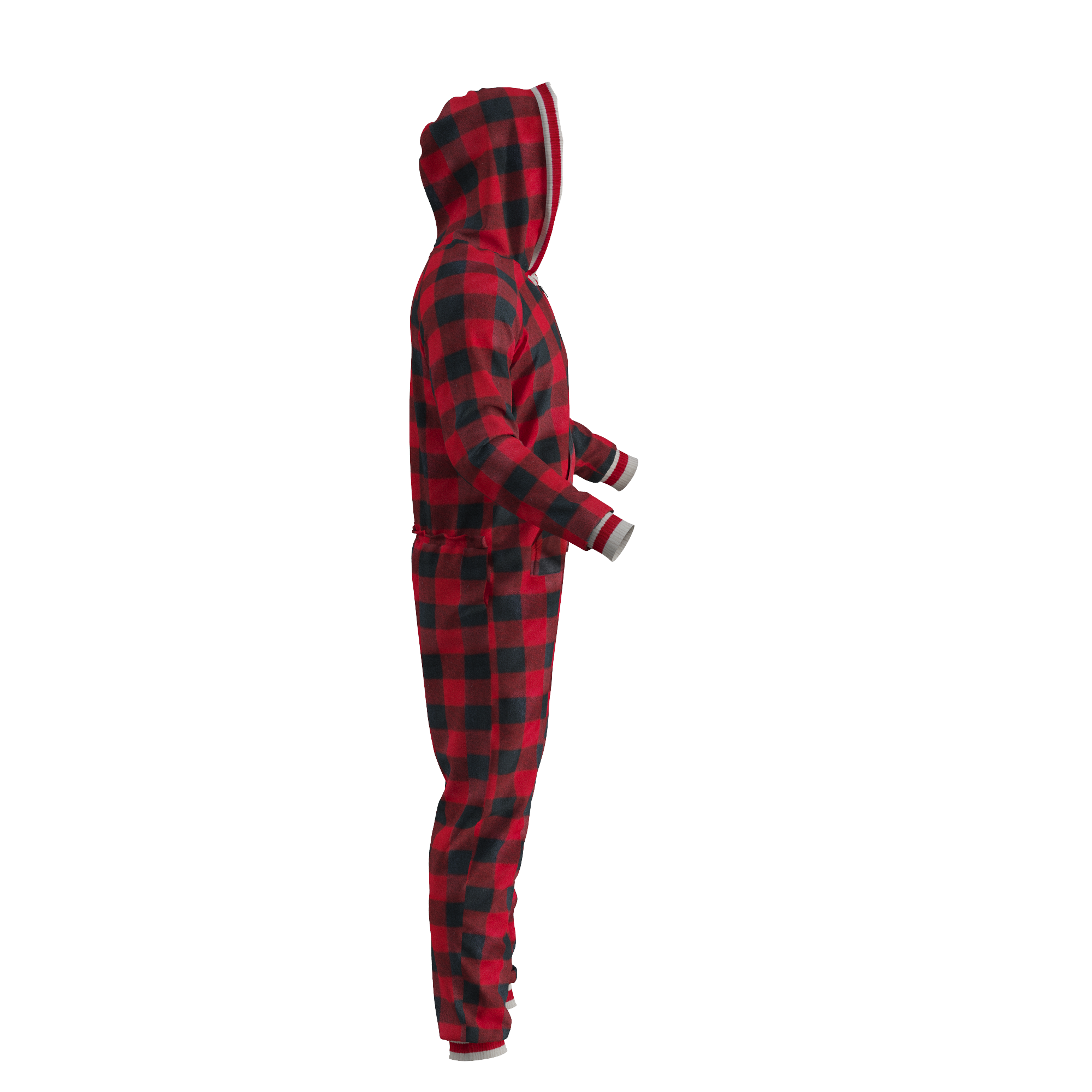 POOK - Wholesale Onesie - Unisex - Pook Onesie - Red (Adult Unisex)12