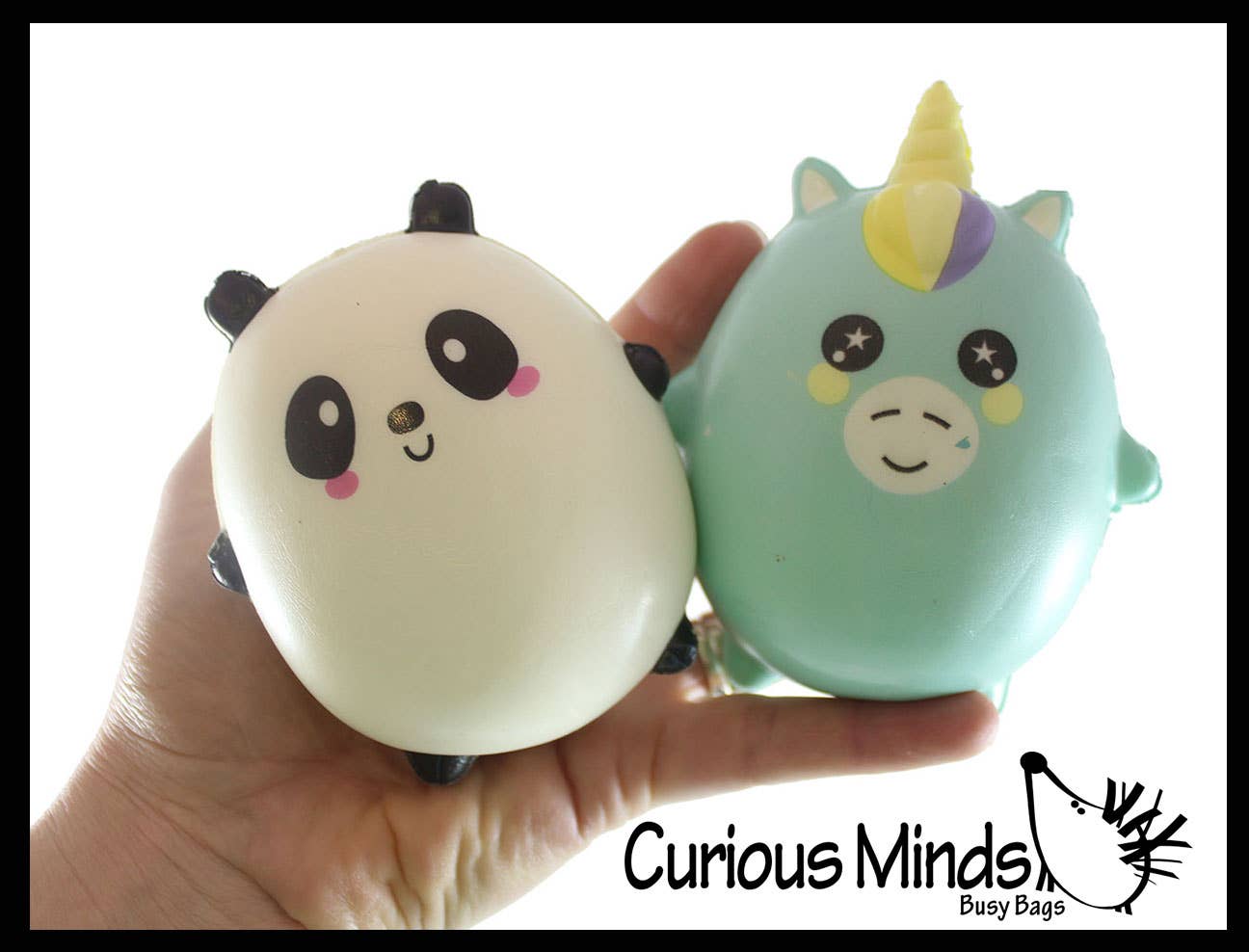 Curious Minds Toys - Wholesale Knijpbal - Kinderen en baby - 1 Schattige squishy speeltjes van Chunky Animals Slow Rise - Memory2