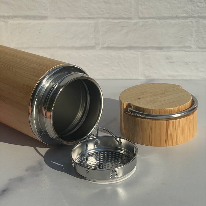 ShungaLife - Wholesale Water Bottle - Insulated Wood Bottle