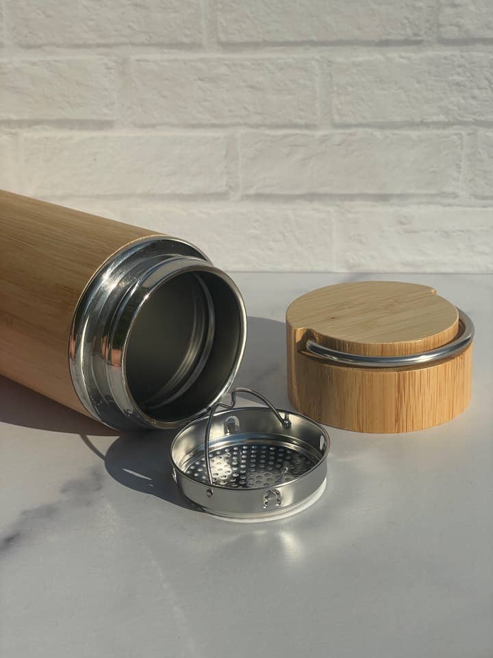 Insulated Wood Bottle for wholesale by ShungaLife