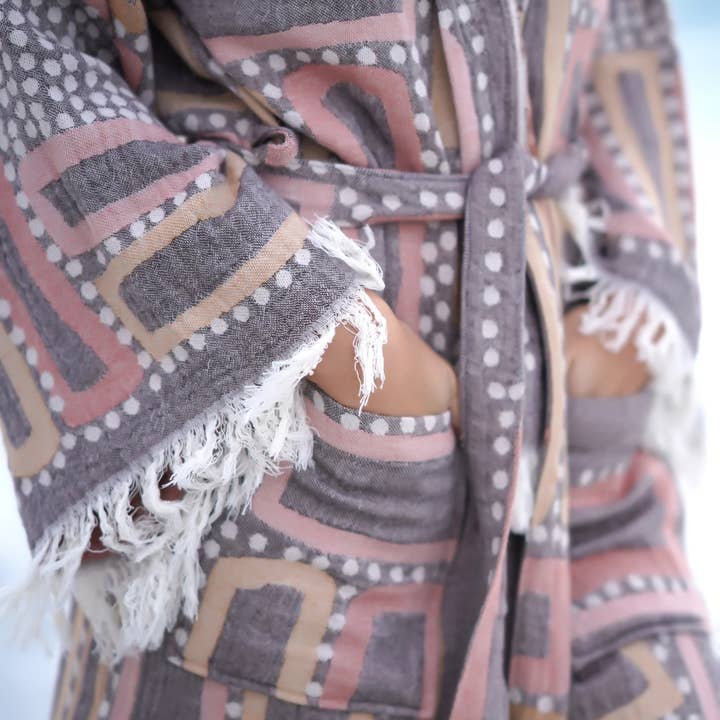 Bagno Milano - Vente Peignoir – femme - Collection de peignoirs et ponchos en peshtemal bio Bagno Milano48