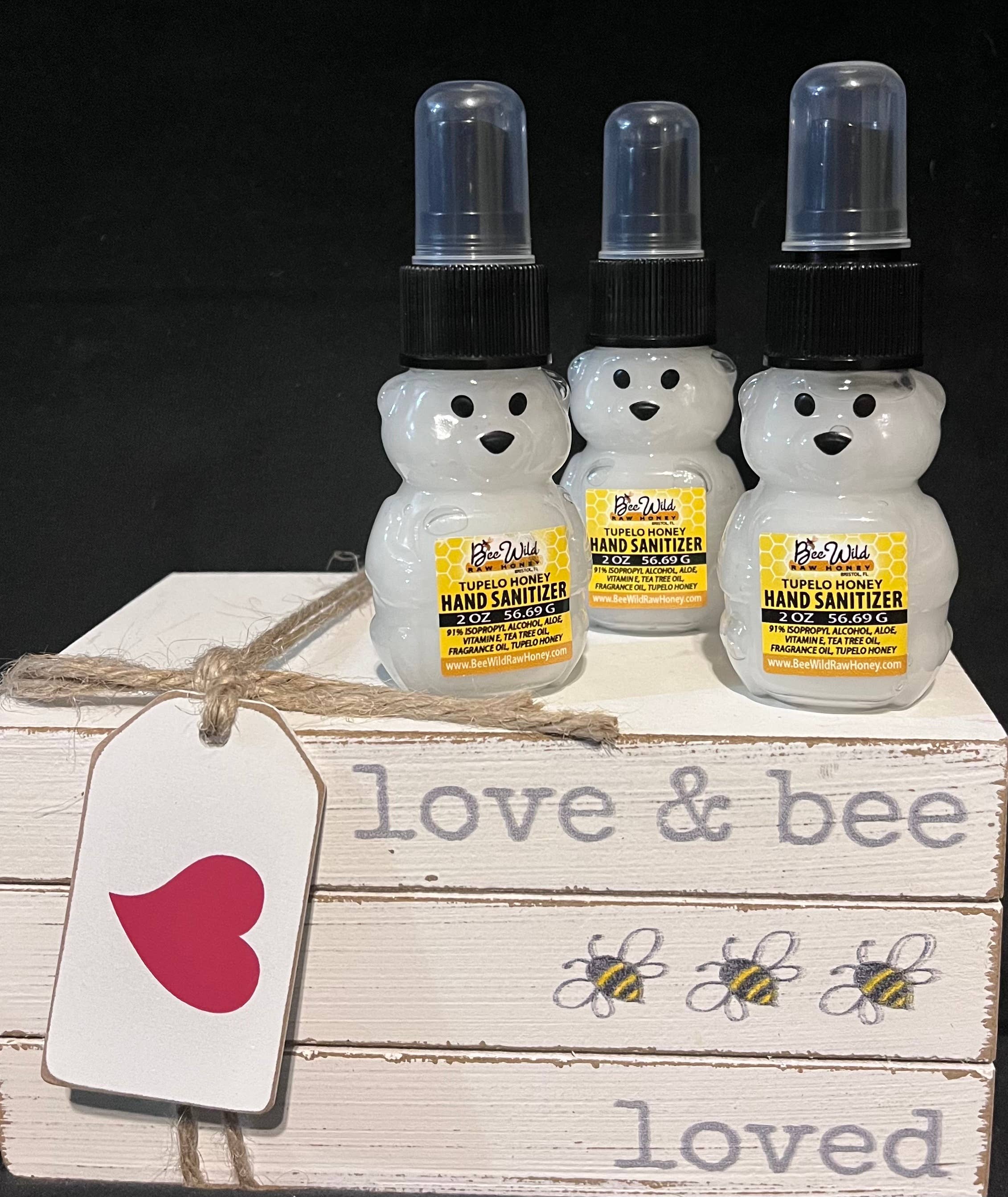 Bee Wild Raw Honey - Wholesale Hand Sanitizer - Tupelo Honey Hand Sanitizer0