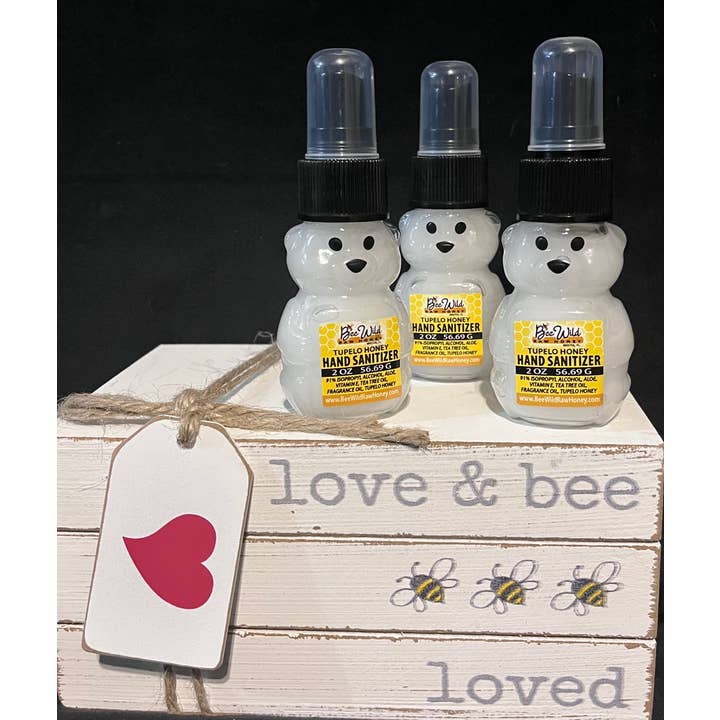 Bee Wild Raw Honey - Wholesale Hand Sanitizer - Tupelo Honey Hand Sanitizer