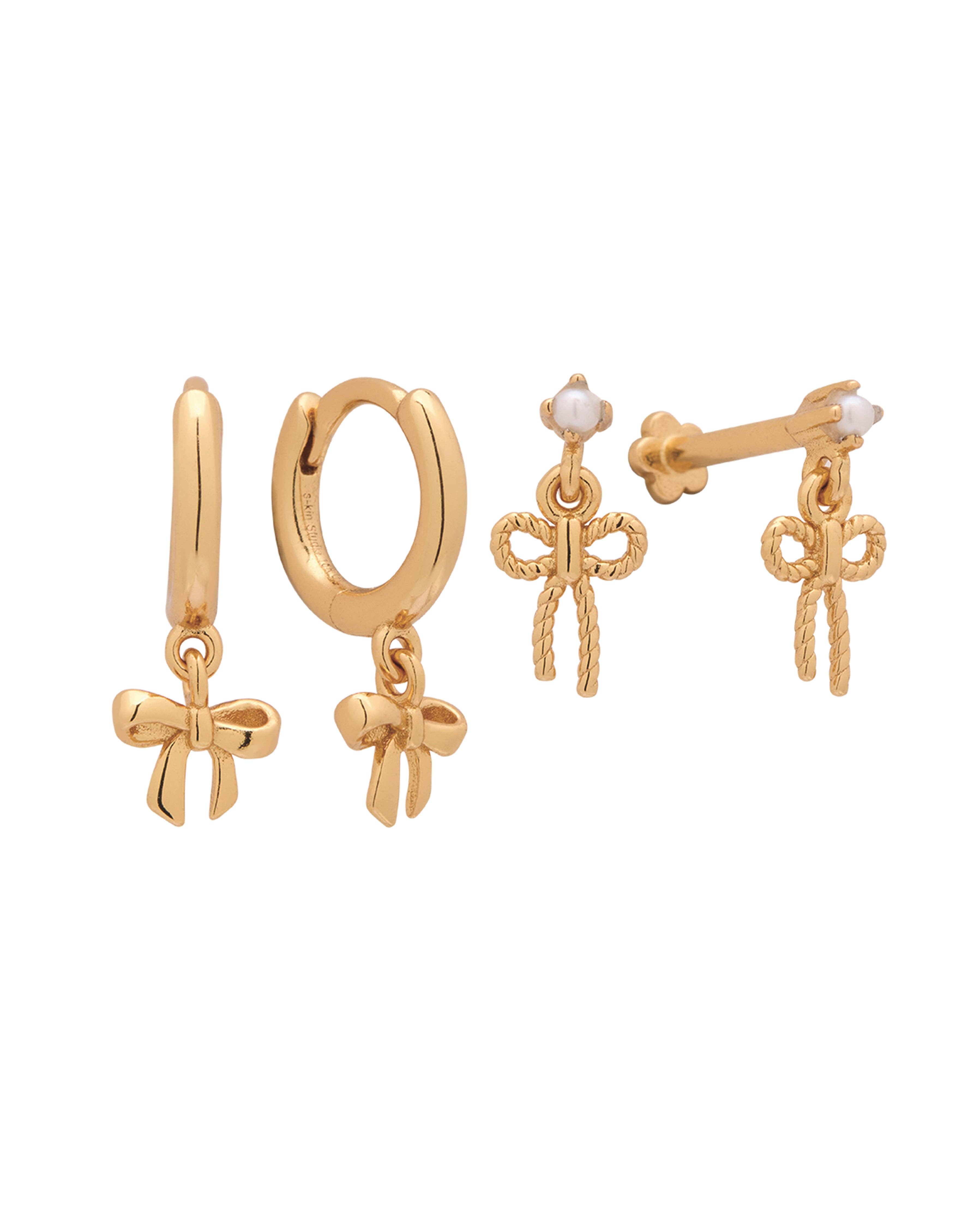 S-kin Studio Jewelry - Wholesale Jewellery set - Ava Bow Earrings Set6