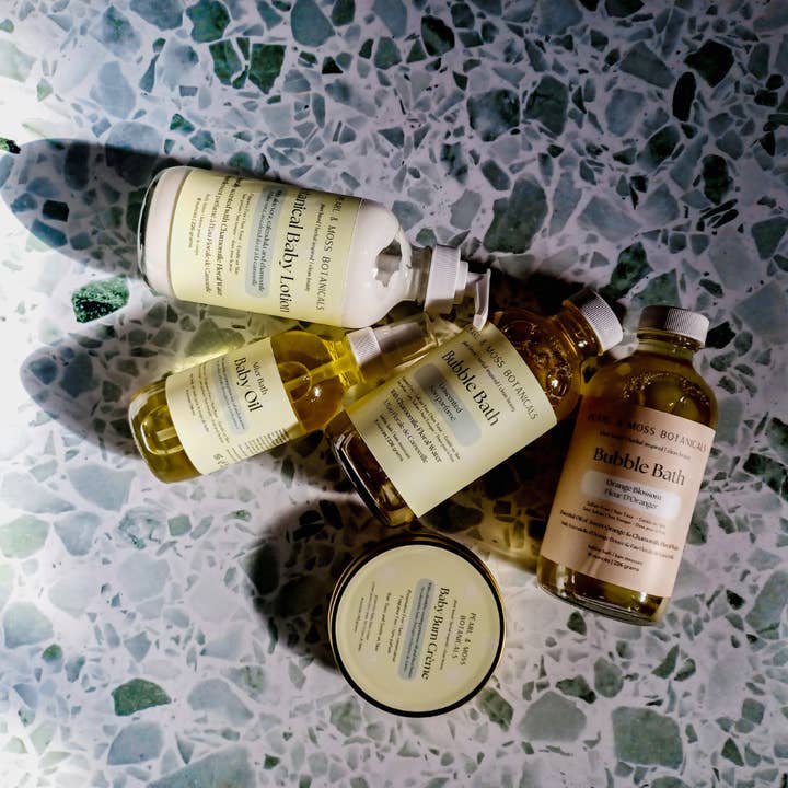 Pearl & Moss Botanicals Inc. - Wholesale Body Wash/Shower Gel - Kids & Baby - Baby Bubble Bath: Unscented4