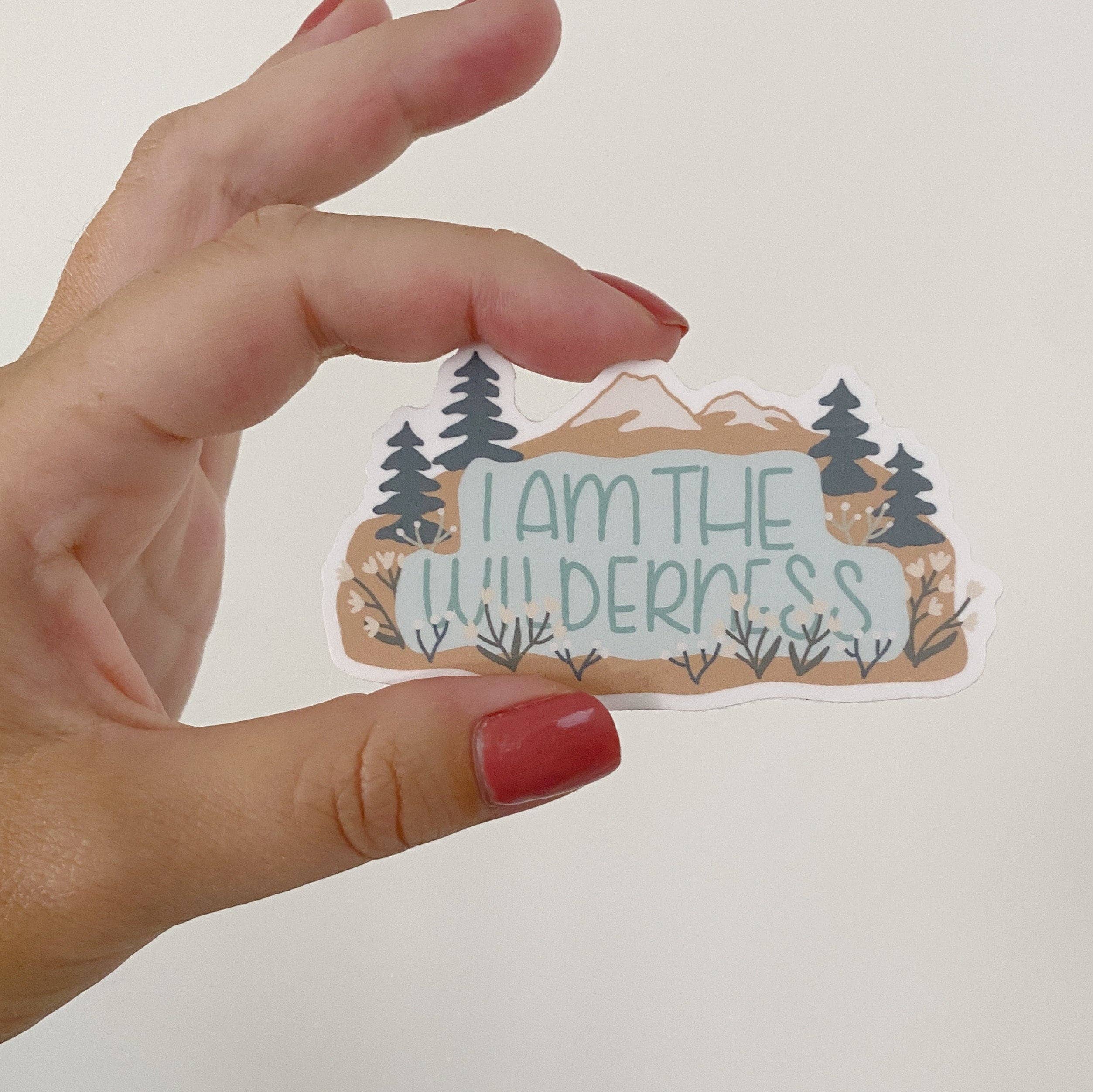 Bee Sweet Studio - Vendita all'ingrosso Adesivo - Adesivo ispirato al libro Positive Wilderness