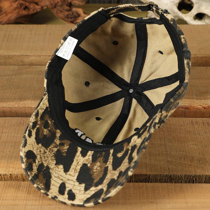 Leopard MAMA Baseball Cap for wholesale on Faire5