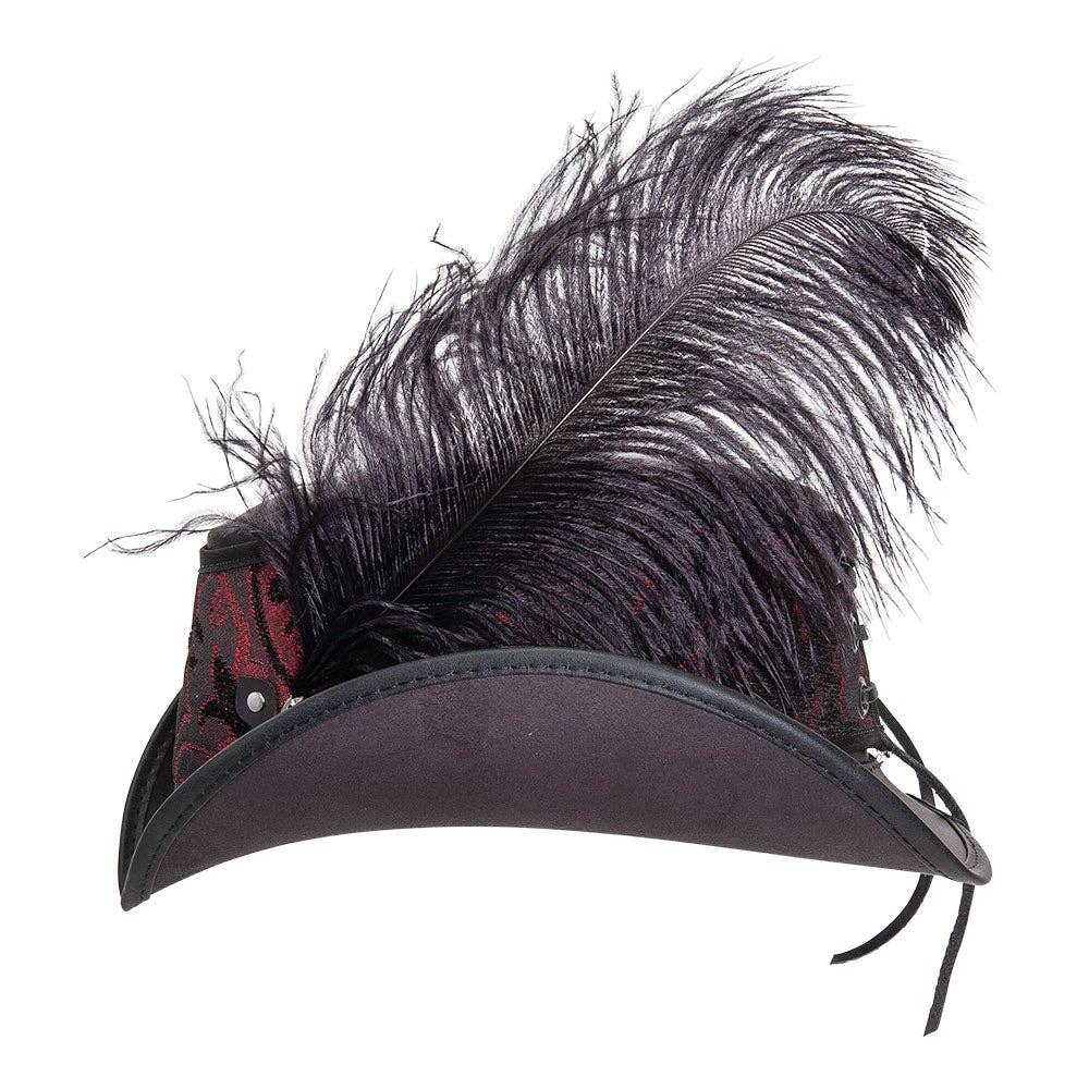 American Hat Makers - Vendita all'ingrosso Fedora - Unisex - Cappello da Festival in Pelle - Stile Reversibile Ren16