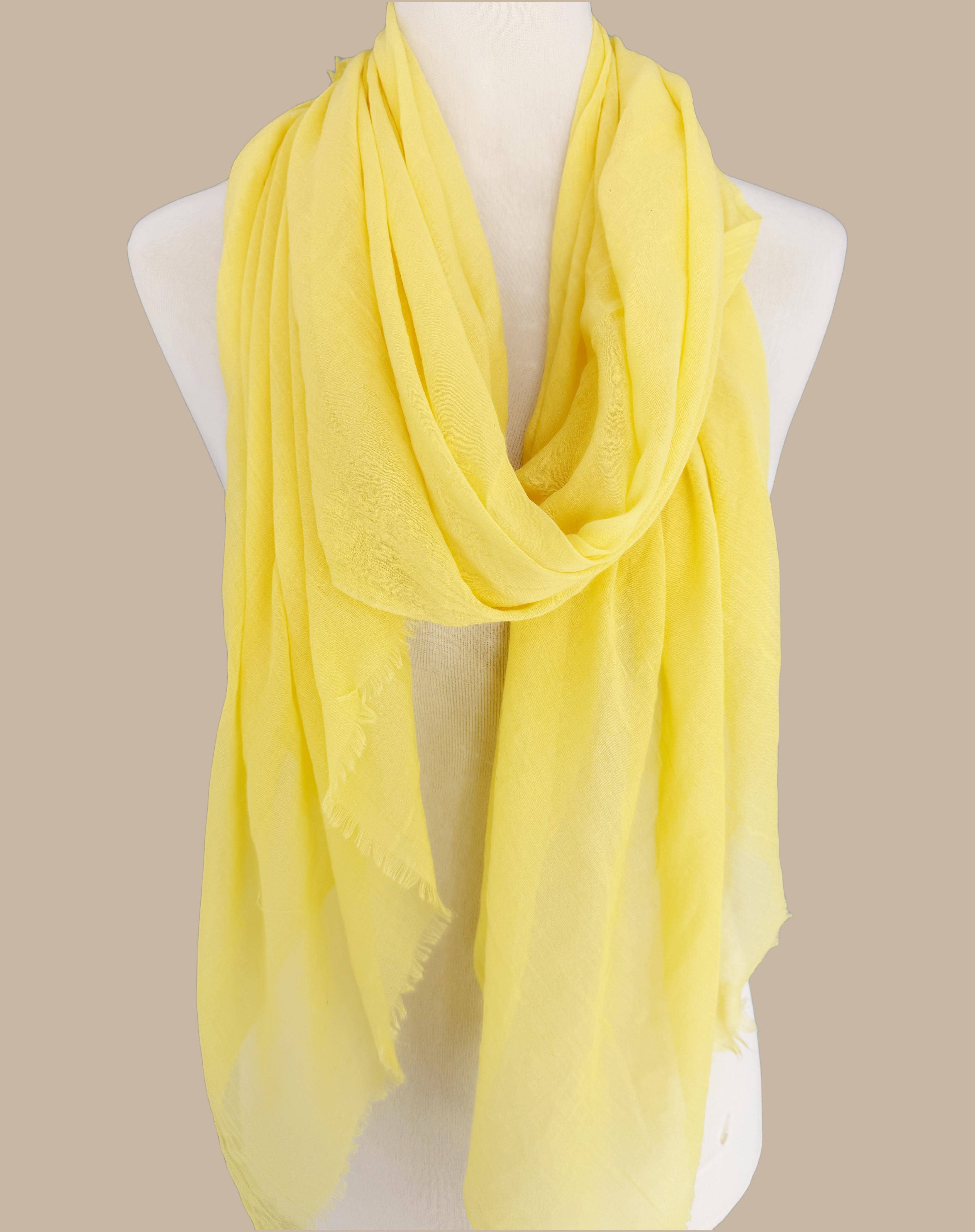 JC Sunny Fashion - Vente Écharpe – femme - JC023514 21 Couleurs - Écharpe Unie Super Douce4