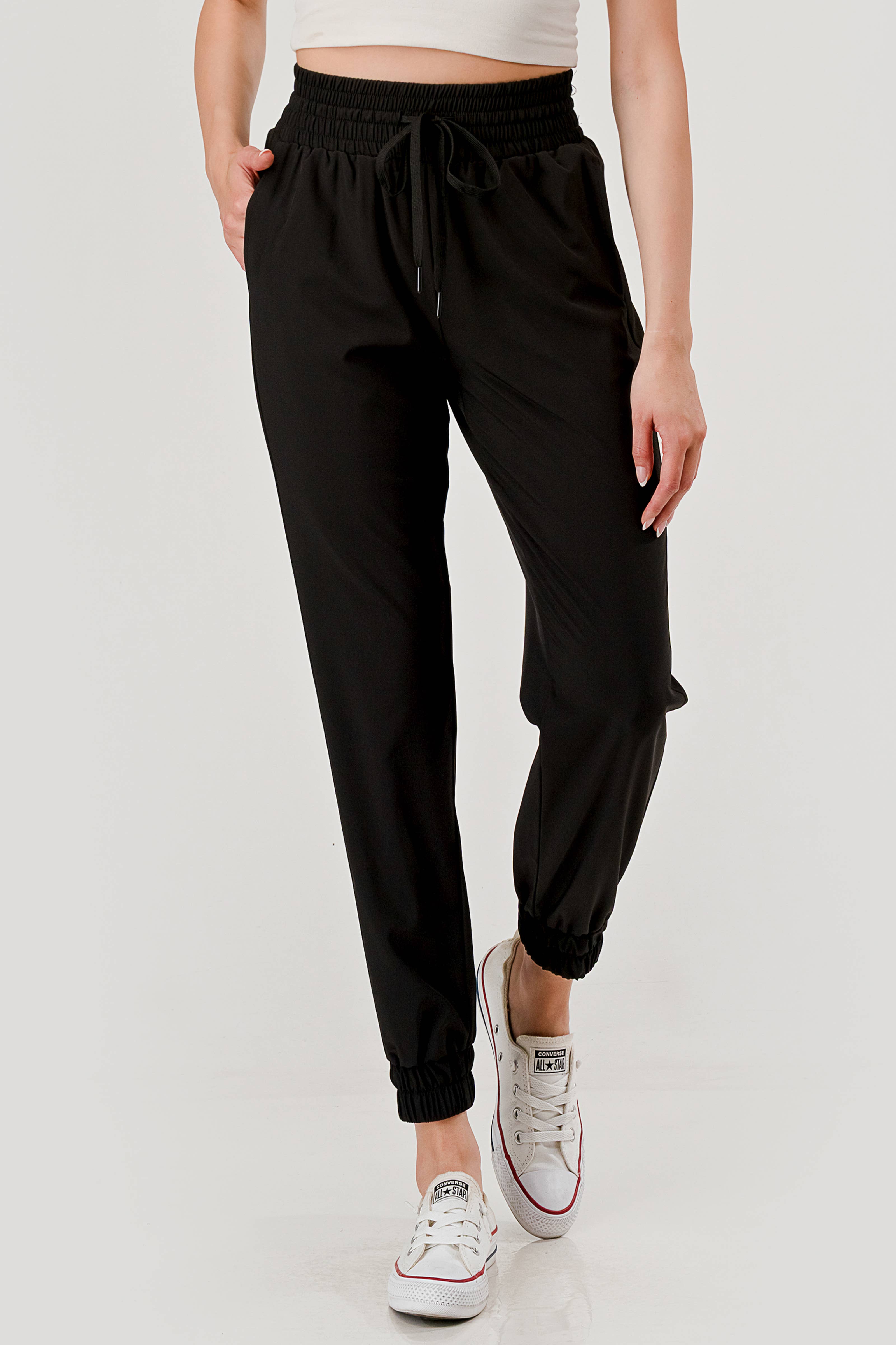 REDFINCH APPAREL INC - Wholesale Athletic Sweatpants/Joggers - Women's - Womens Windbreaker Drawstring Jogger Pants0