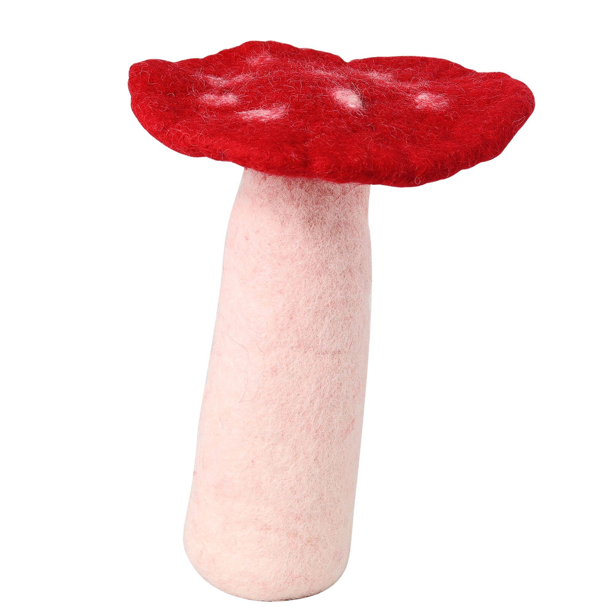 Tribal Trade GmbH - Vendita all'ingrosso Statuette decorative - Fungo amanita muscaria in feltro rosso, disponibile in 3 dimensioni20
