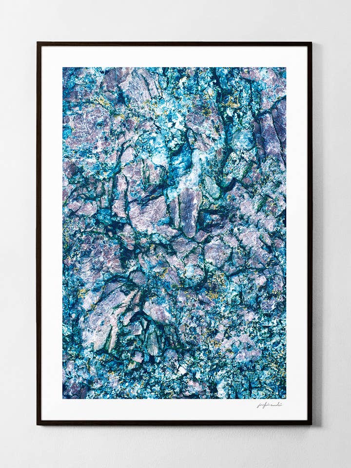 Blå Kristall för wholesale av Posters by Josefine Amalie