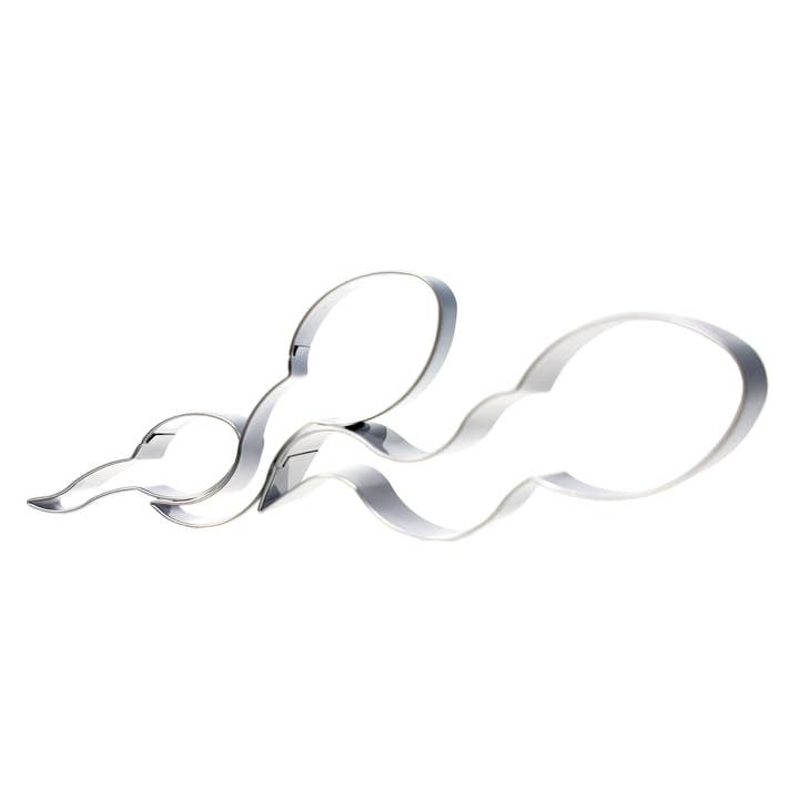 Sleazy Greetings - Wholesale Biscuit cutter - 3 Piece Sperm - Cookie Cutter Sets1