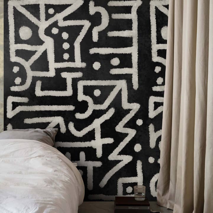 Wallpapers4Beginners - Wholesale Wallpaper - Sfondi Astratti in Bianco e Nero Audaci3