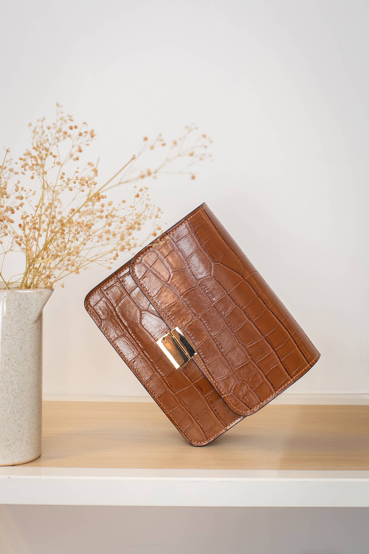 Cherry Paris - Wholesale Messenger Bag - Women's - MILENA CROCO bag - 40745