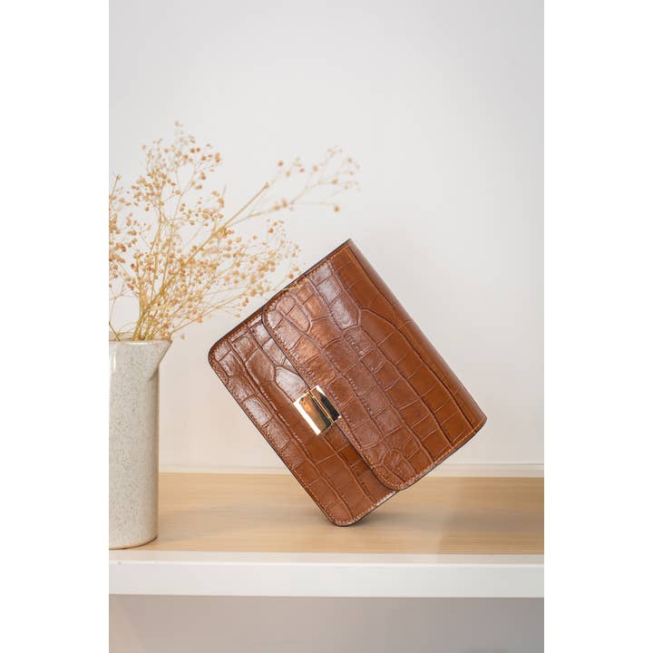 Cherry Paris - Wholesale Messenger Bag - Women's - MILENA CROCO bag - 40745