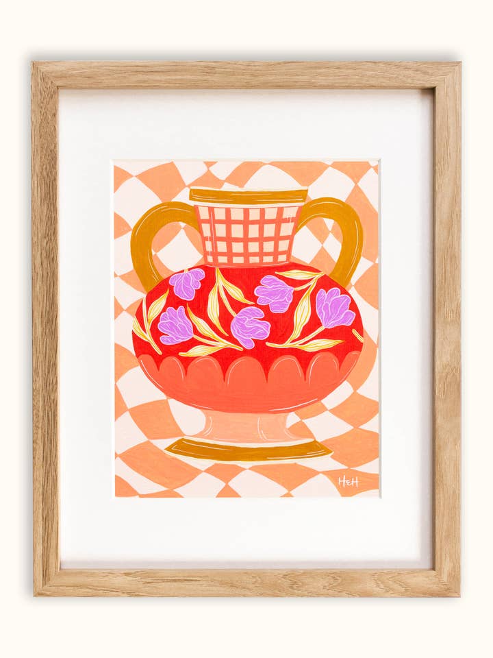 "Mom's Barbies" — Giclée Print for wholesale by Grown Wild Paper Co.